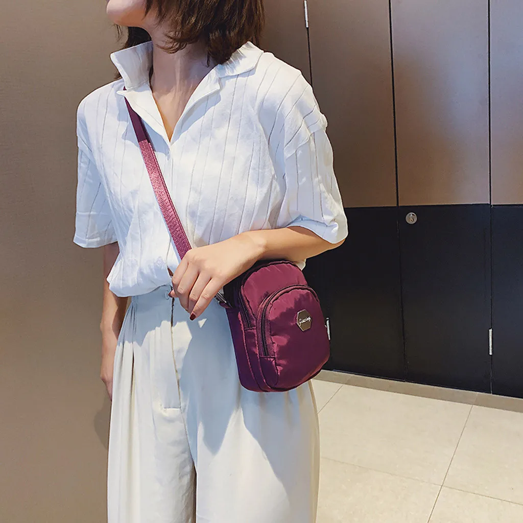 OCARDIAN женские сумки модные мини портативные на одно плечо однотонные оксфорды