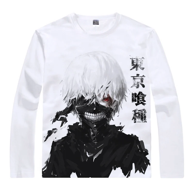 Мужская футболка COOLPRINT Ken Kaneki Haise Sasaki Токийский Гуль футболки с длинным рукавом