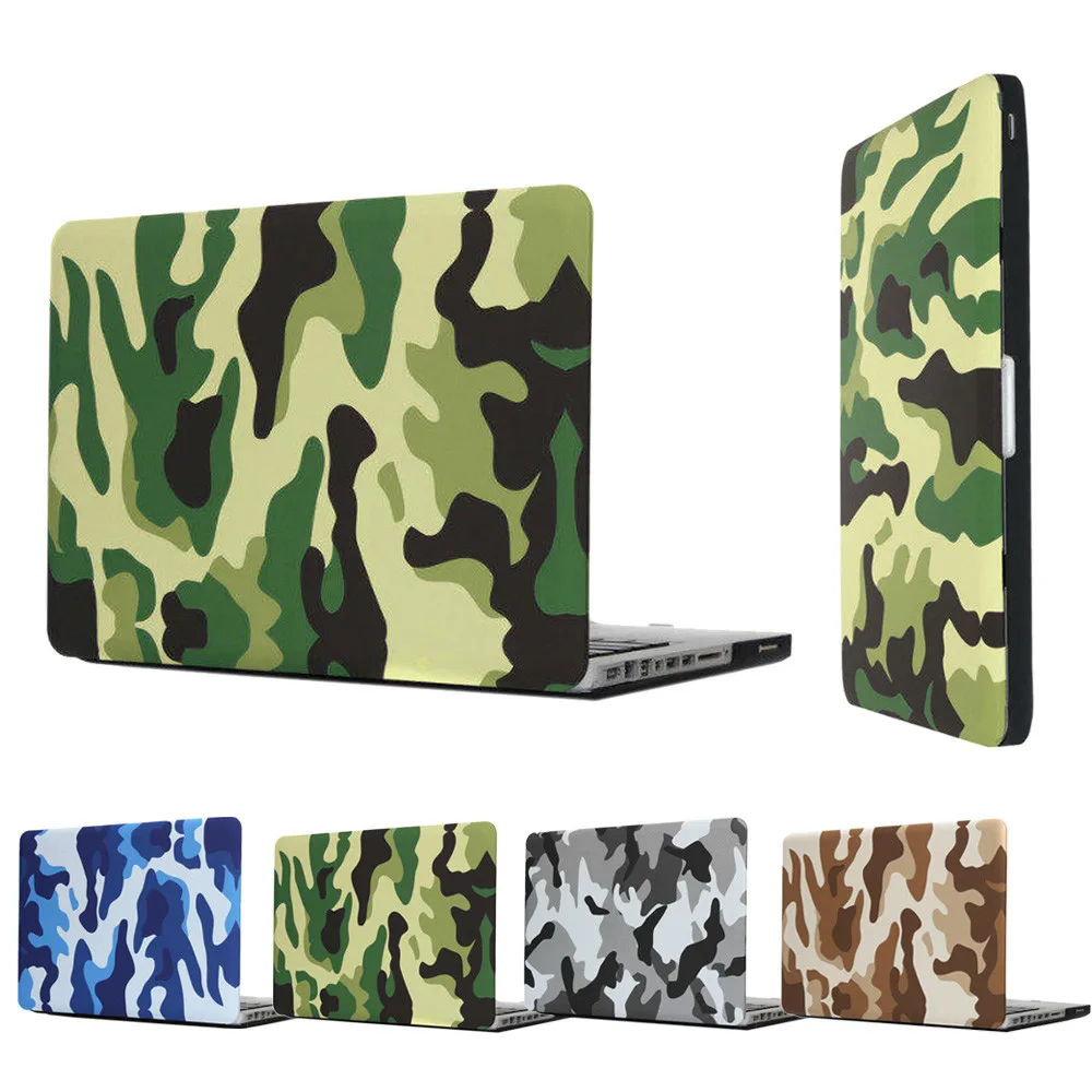 Новый Камуфляжный жесткий чехол с клавиатурой для Macbook Pro 13 дюймов защитный