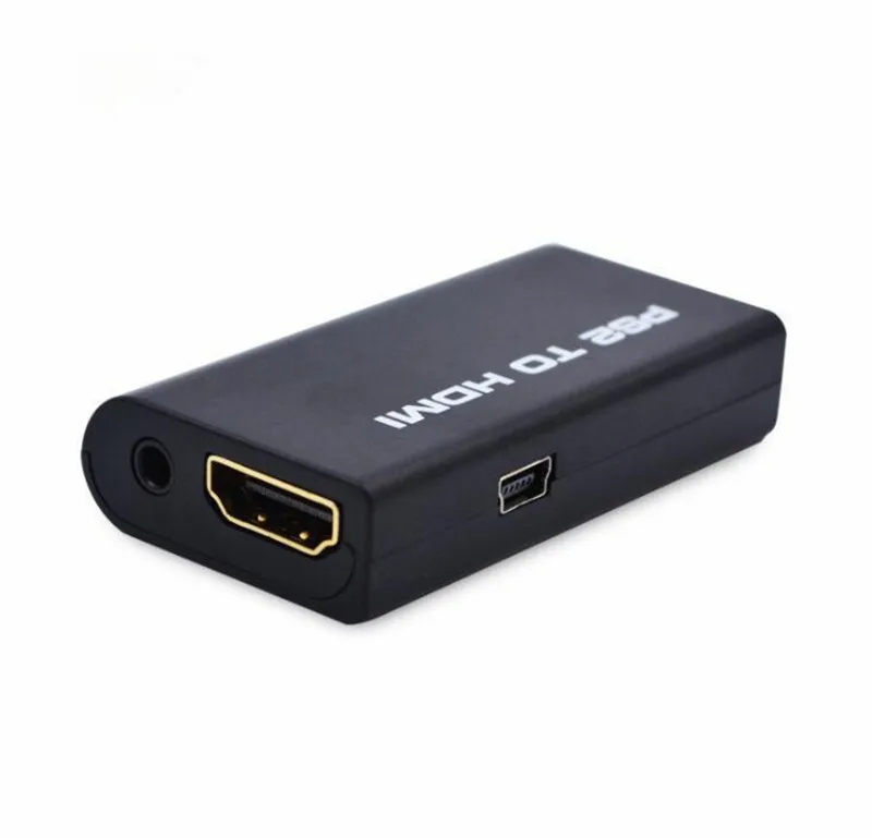 50 шт./лот для PS2 HDMI 480i/480p/576i аудио видео преобразователь адаптер с аудиовыходом 3 5