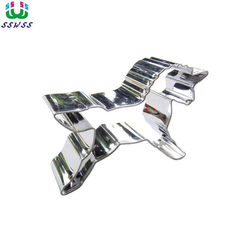 Прямая продажа красивые формы в форме единорога для украшения торта инструменты