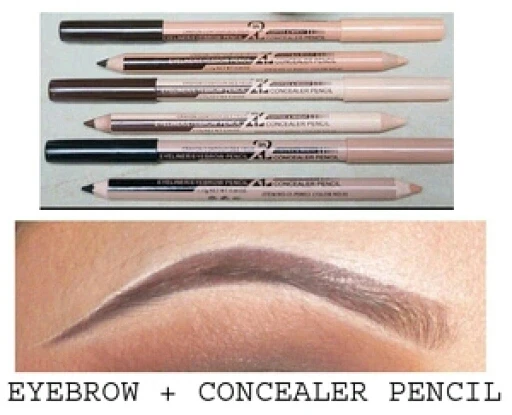 2 в 1 карандаш для макияжа Menow P09015 12 шт./лот|eyebrow pencil|eyebrows cosmeticspencil eyebrow |