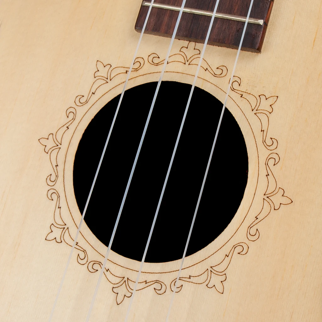 Укулеле NAOMI 26 дюймов твердая ель топ Zebrawood красное дерево укулеле 4 струны