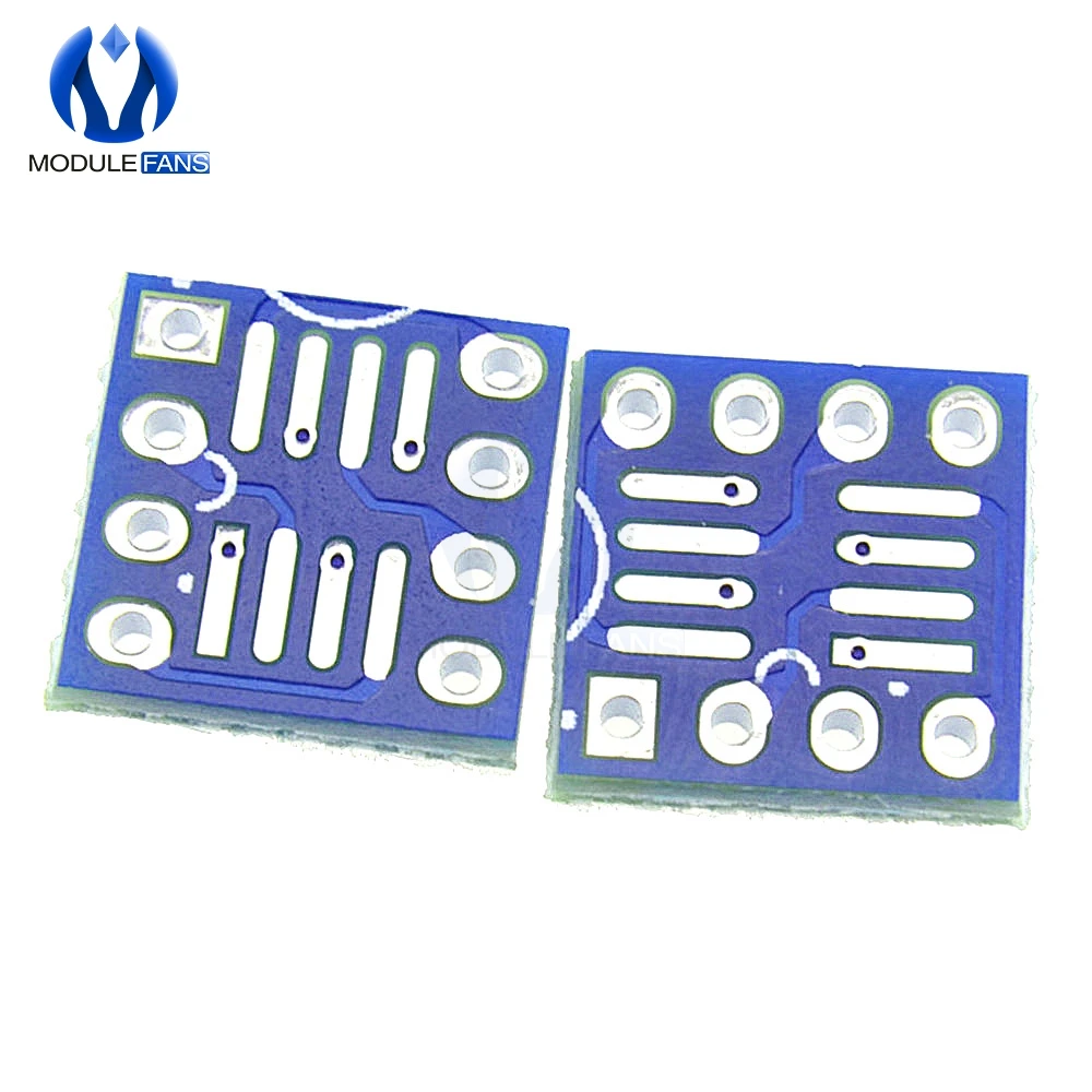 20 шт SOP8 SO8 SOIC8 для DIP8 Interposer доска адаптер для печатной платы пластина