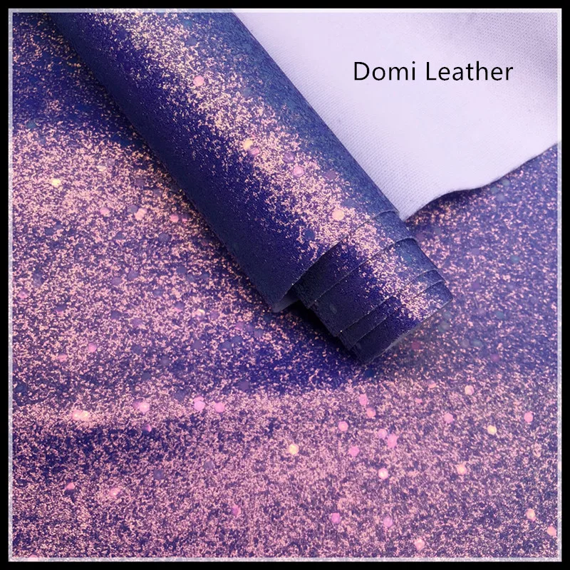 (DM6132) Neon Fine Glitter Fabric With Stars For Hairbows DIY Material | Дом и сад