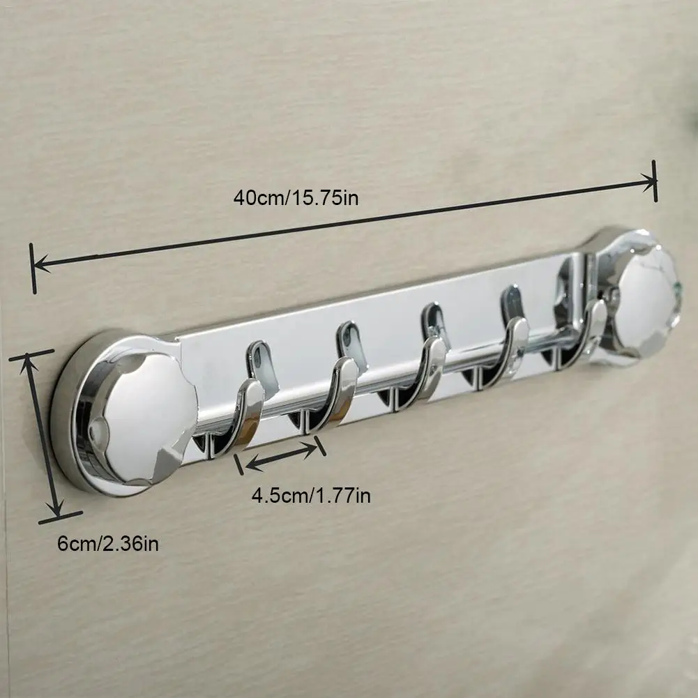 Настенная вешалка на присоске вакуумная стойка крючок для хранения Вакуумная