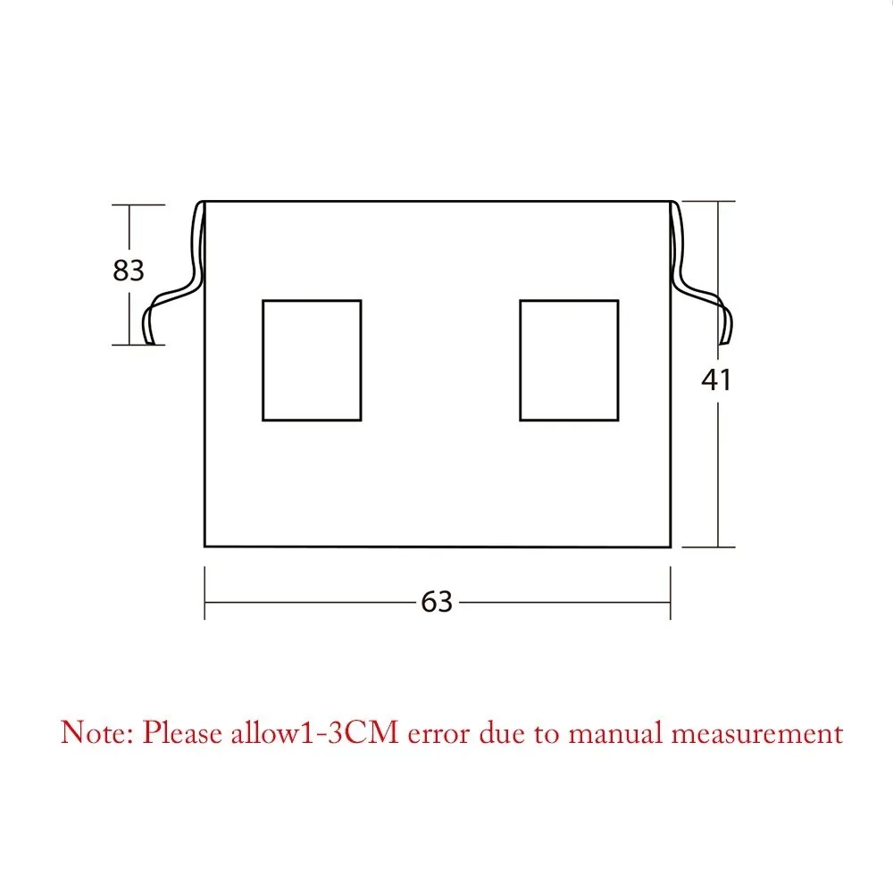 Двухсторонний Карманный Регулируемый половинный фартук унисекс для кухни