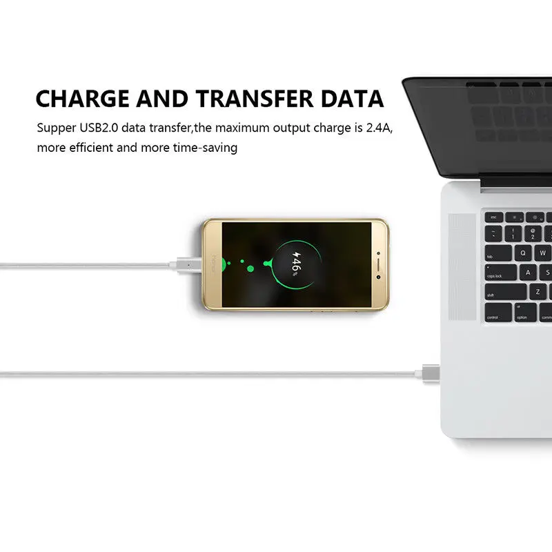 1 м 2 USB Type C/IOS/Micro Магнитный кабель Type-C USB-C зарядное устройство адаптер шнур для Samsung