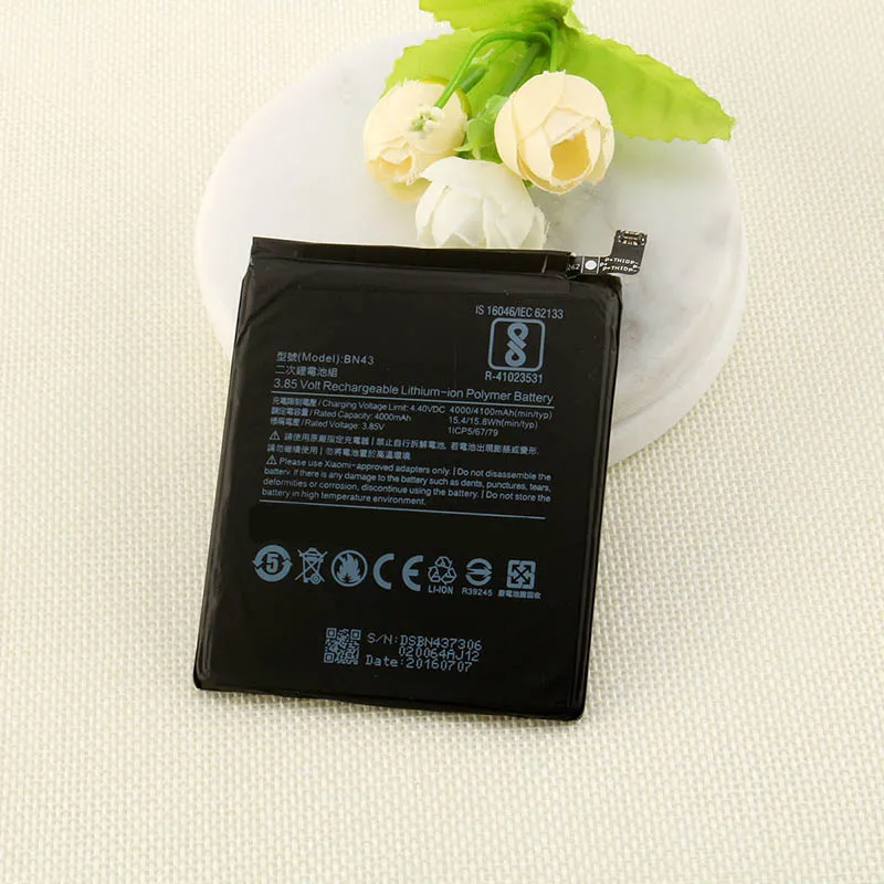 ocolor Replacement Battery For Xiaomi Redmi Note 4X 3G/32G 4 global Snapdragon 625 Phone | Мобильные телефоны и