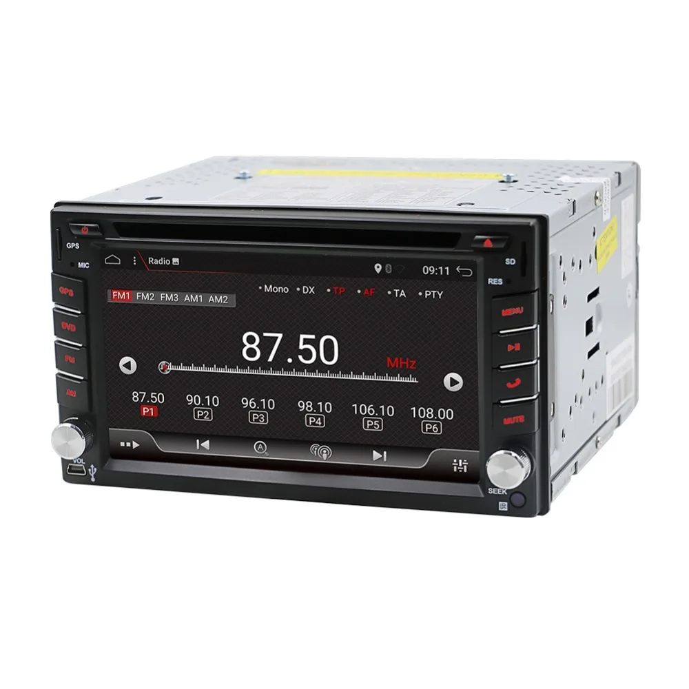 Best продажи Android 7 1 DVD плеер автомобиля gps Wi Fi 3g Bluetooth 2 DIN универсальный X TRAIL Qashqai x trail