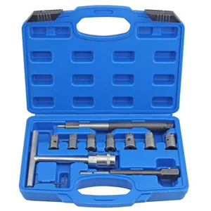 Набор резаков для сиденья дизельного инжектора 10 шт., резаки для очистки и декарбониза 15 мм-21 мм