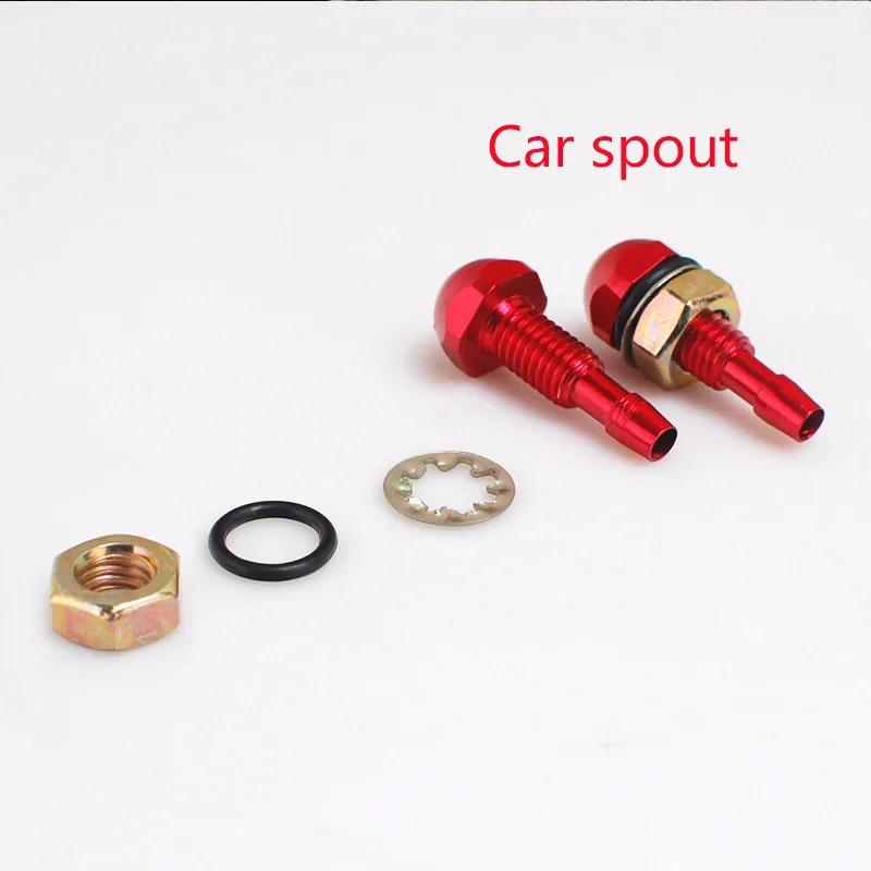 2PCS For Renault Megane Duster Clio Honda Civic Fit VW touareg mk7 MK5 Mazda 3 6 CX5 Car Front Windshield Wiper Nozzle Spout Eye |