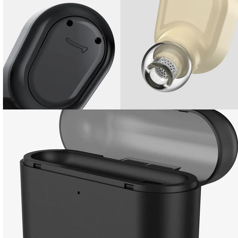 HATOSTEPED M1 TWS Мини Bluetooth наушники Беспроводные спортивные одно ухо