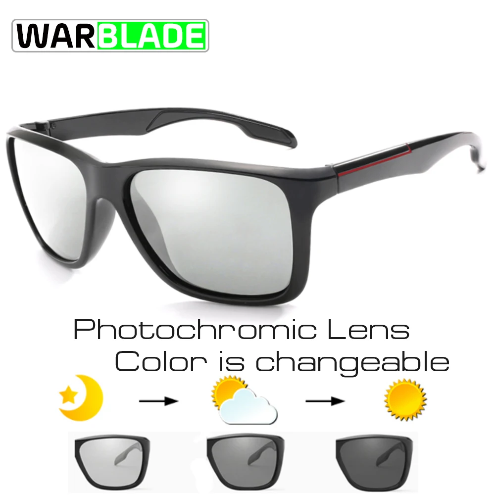 WarBLade фотохромные велосипедные очки, поляризационные спортивные солнцезащитные очки для мужчин и женщин, очки для горной дороги, велосипедные очки - Цвет: B1037