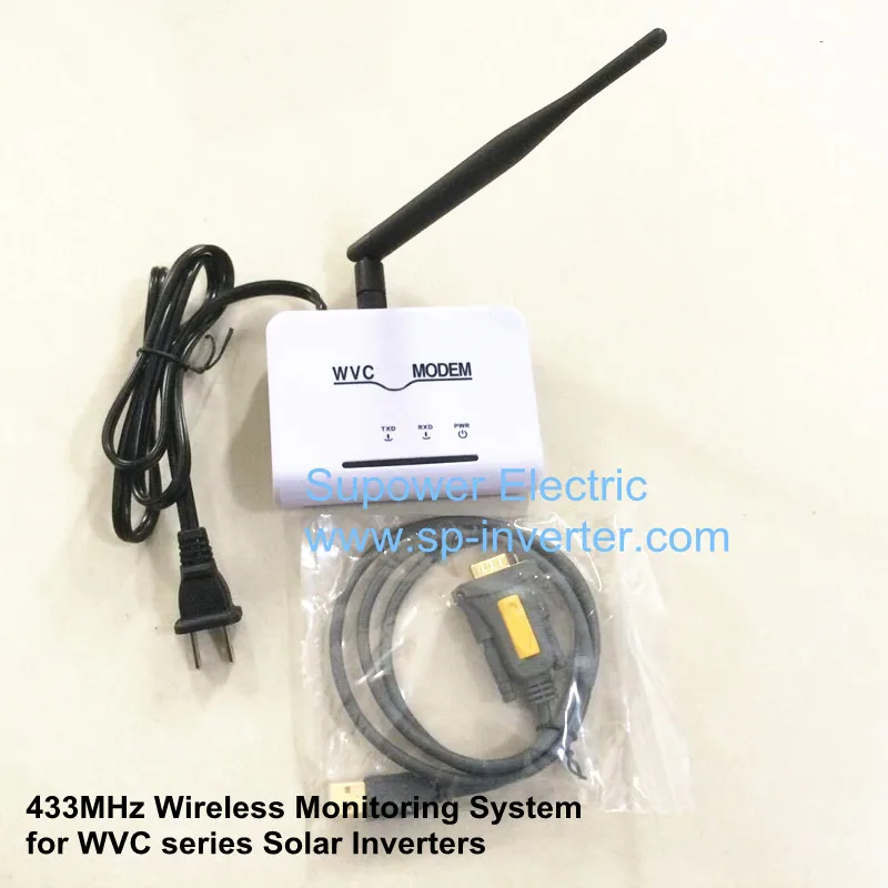 Водонепроницаемый микроинвертор WVC600 с солнечной сеткой IP65 600 Вт функцией
