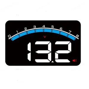 Автомобильный проектор на лобовое стекло M6 Smart, 3 дюйма, HD, цифровой дисплей, дисплей OBD2 и EUOBD HUD