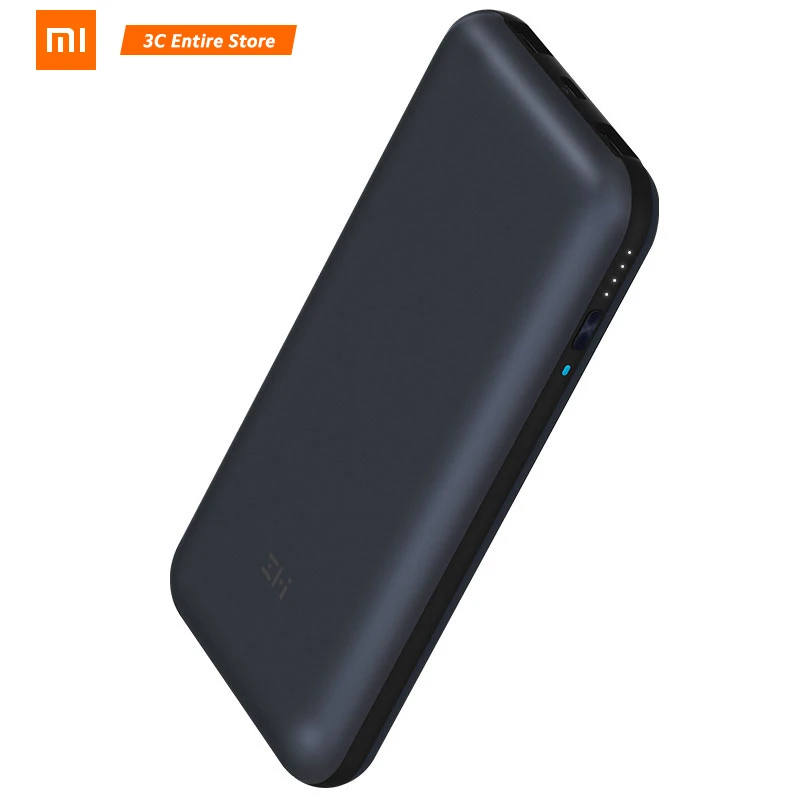 Оригинальный Xiaomi ZMI 15000 mAh power Bank USB PD 2 0 & Quick Charge 3 bank с кабелем type C для ноутбука