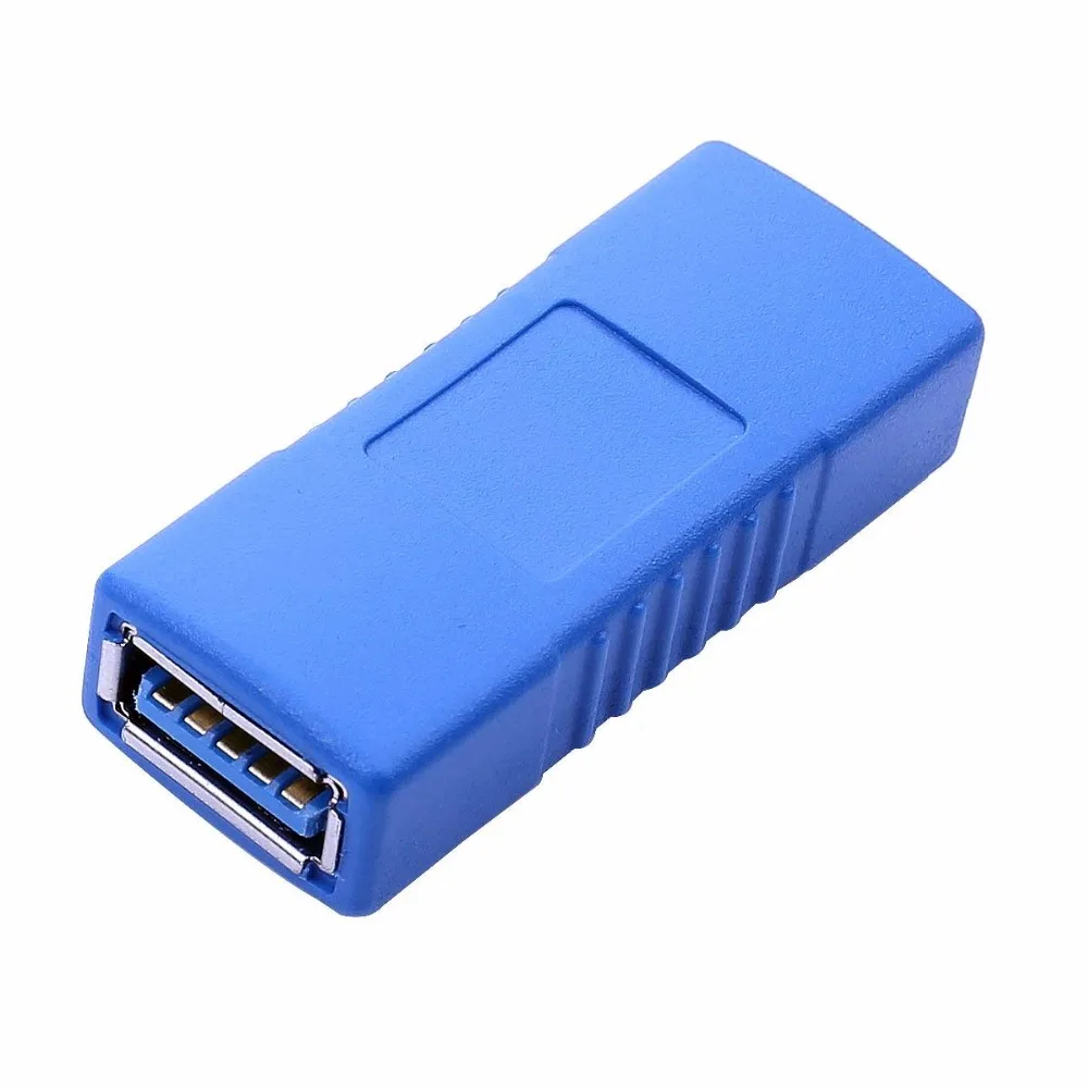 2 шт./лот SuperSpeed USB 3 0 Type A папа и адаптер Мама мама удлинительная муфта для