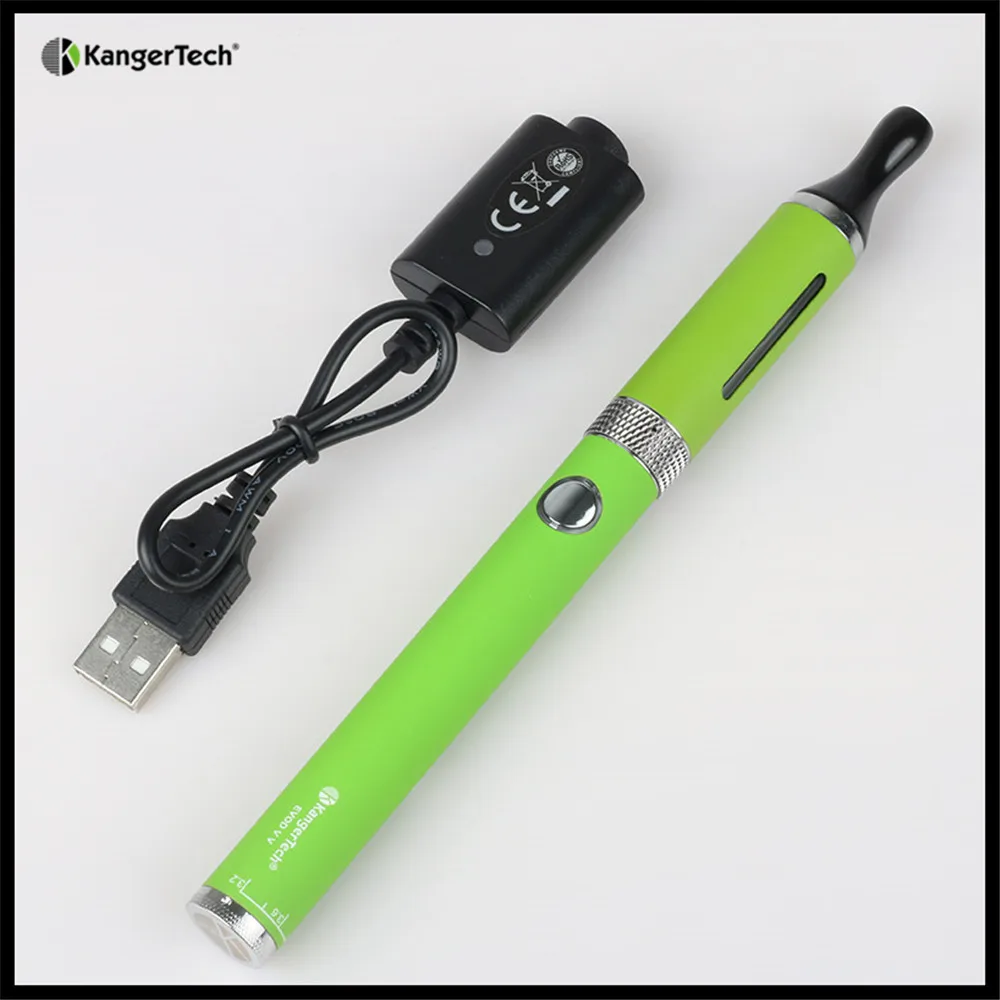 Оригинальный Kanger Evod VV 1000 мАч твист стартовый комплект поставляется с Kangertech MT3S 2.5ohm