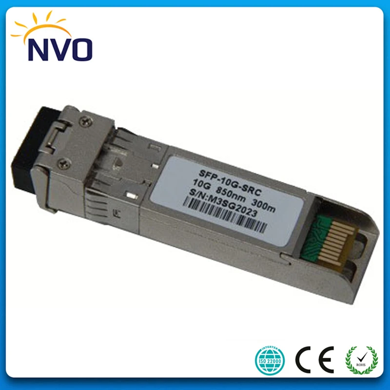 10 шт./лот 10G 850nm 300 m мульти режим двойное волокно разъем LC SFP + SR волоконно