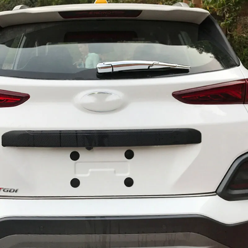 Для Hyundai Kona Энсино Кауаи 2018 2019 ABS хромированный задний багажник окна