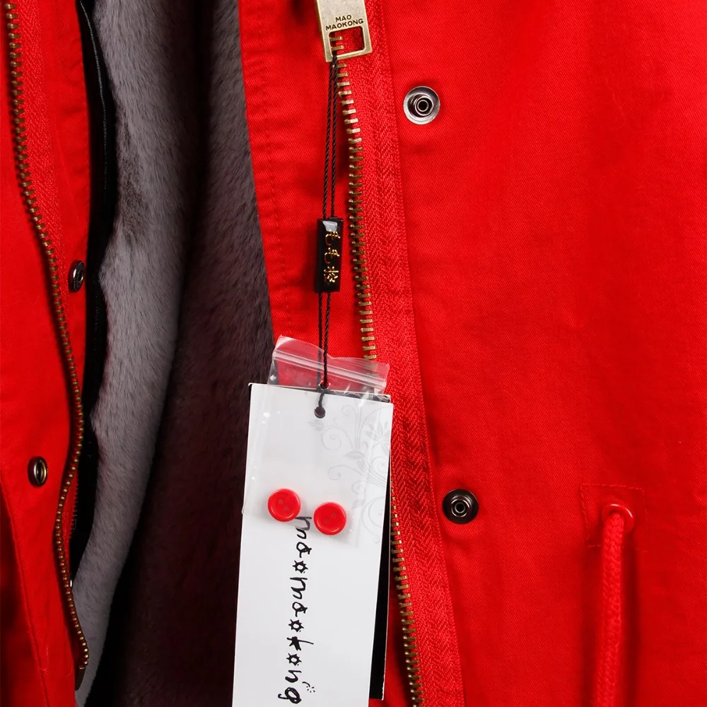 Женская куртка с воротником из лисьего меха тонкая со съемным мехом 2019 | одежда