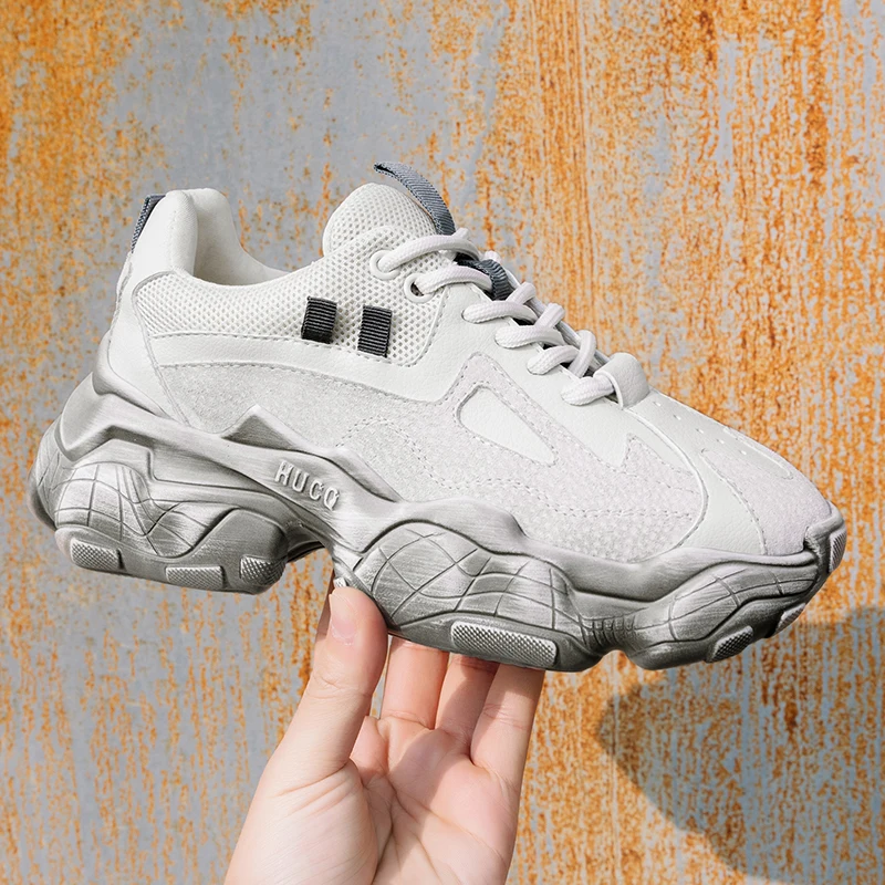 Ins/популярные повседневные кроссовки для девочек удобные из натуральной кожи