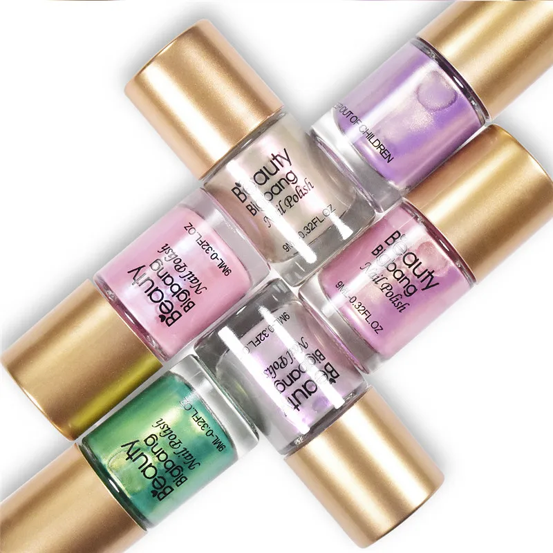 BeautyBigBang 9 мл блестящая оболочка лак для ногтей Блестящий лак для ногтей лак для маникюра цветные блестящие