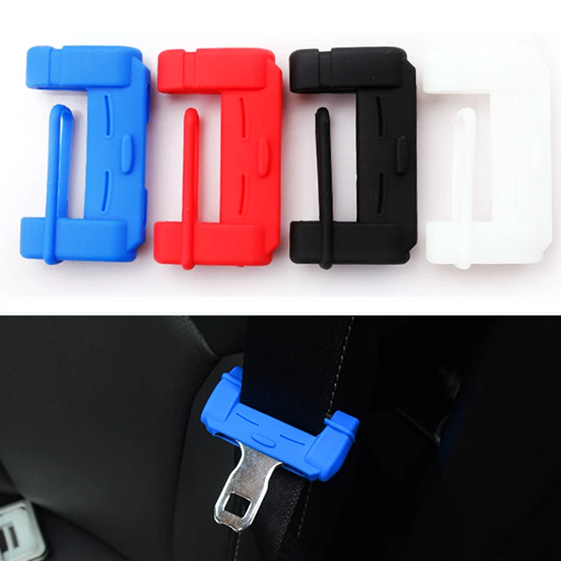 

Car Safety Belt Buckle Covers Accessories Sticker For Honda Civic Accord Fit Crv Hrv Jazz City CR-Z Element Insight MDX S2000