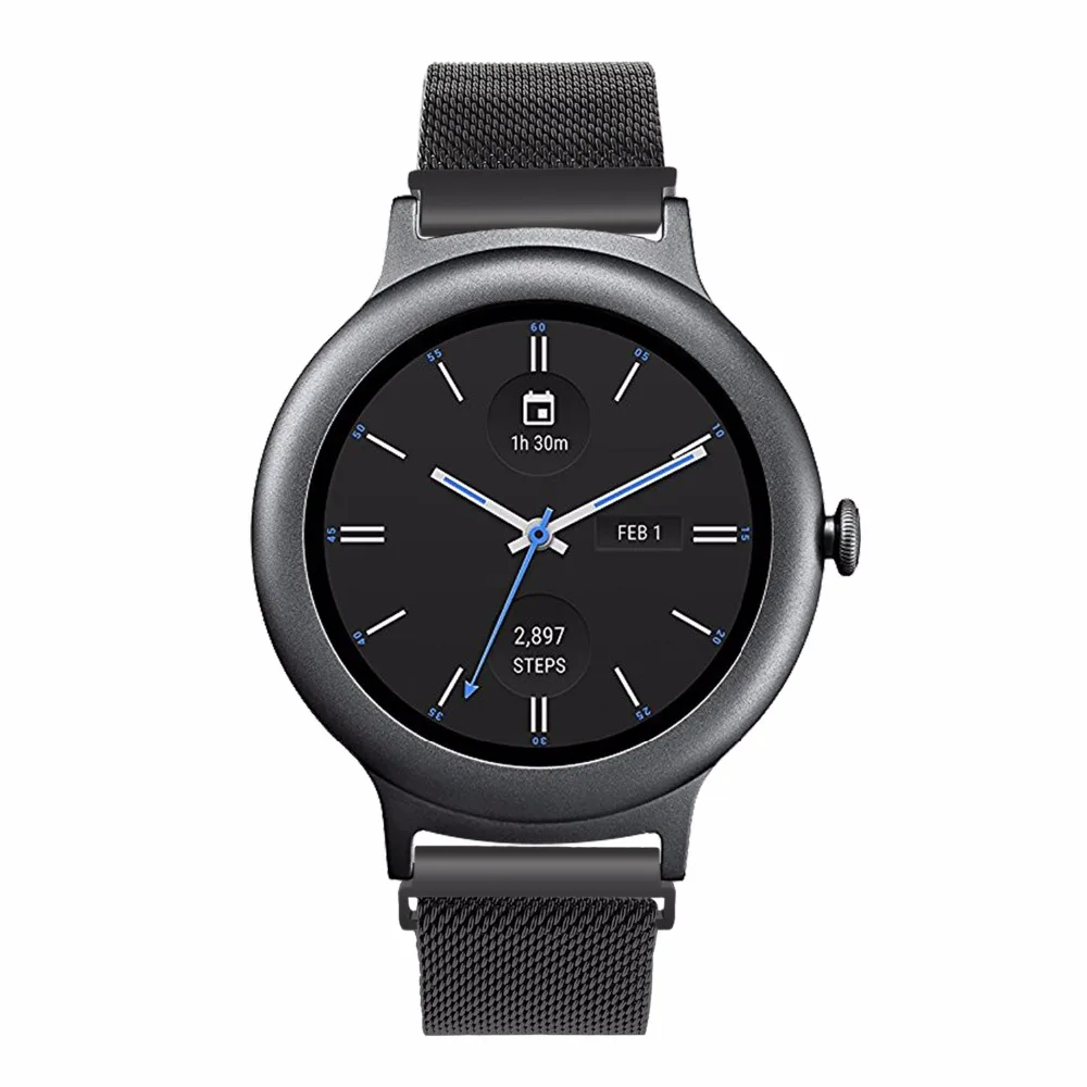 18 мм Миланский ремешок для часов из нержавеющей стали для LG Watch style Withings Activite/Sapphire/Pop/steel HR 36 мм магнитный ремешок на запястье