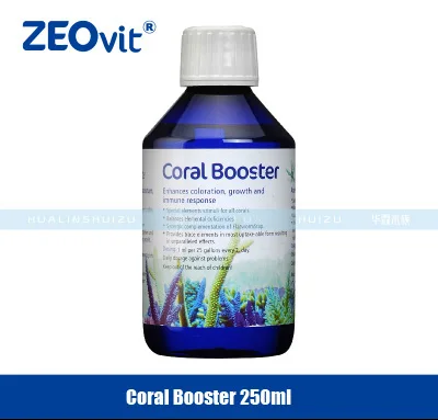 Coral Booster 250ml ZEOvit коралловый корм SPS LPS морской риф танк бустер снег Future 7 губка мощность коралловый виталайзер аминол сделано в германии - Цвет: Coral Booster 250ml