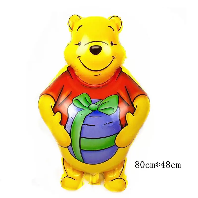 TSZWJ New cartoon bear aluminum balloon children's holiday party decoration toy self-sealing | Дом и сад