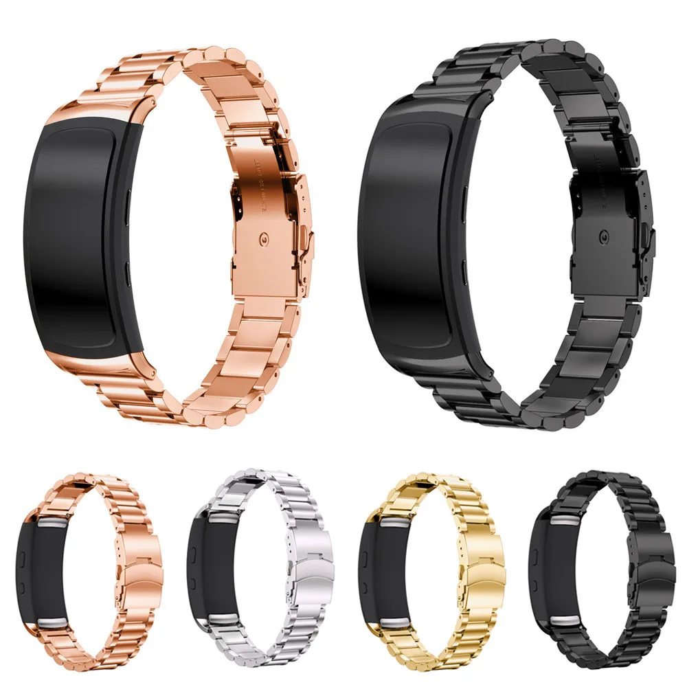 Ремешок для часов из нержавеющей стали аксессуар браслета ремешок Samsung Gear Fit2 Pro