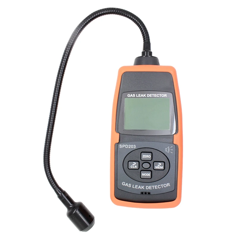 Детектор Утечки природного газа ЖК метана горючих газов анализатор утечки