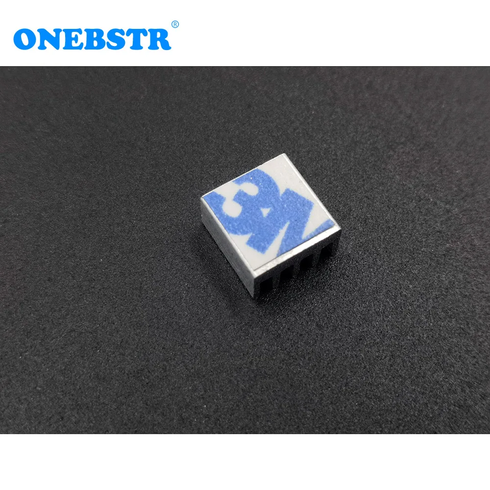 10 шт./лот 8.8x8.8x5мм радиатор охлаждения клей на задней части клея кулер электронный
