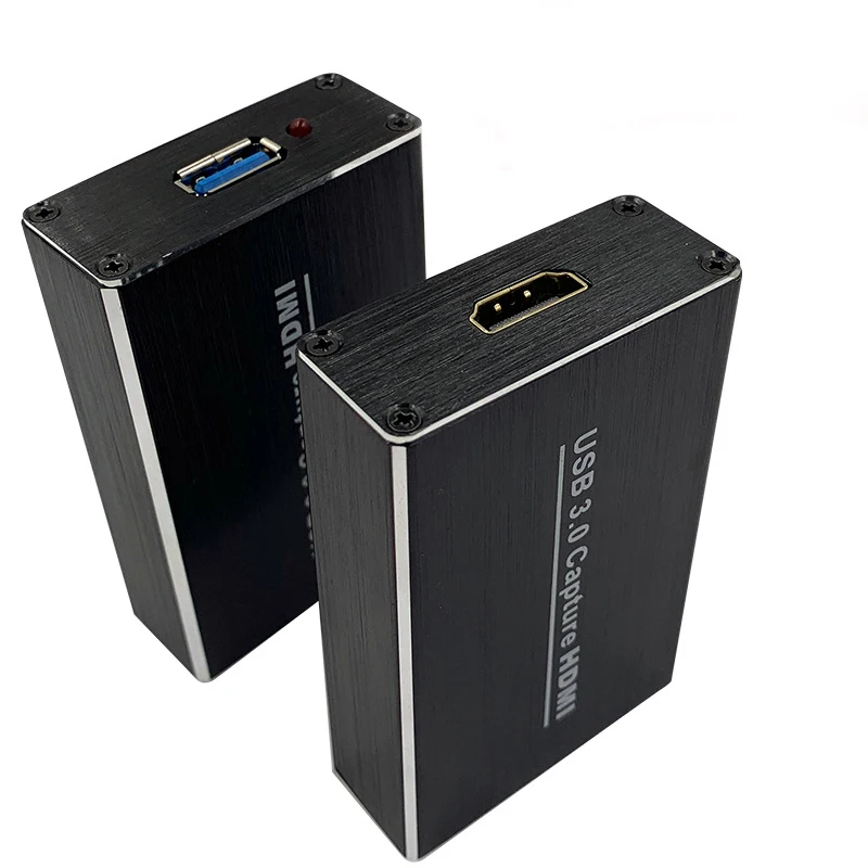 Новый адаптер видеозахвата HDMI-USB 1080 P донгл-карта совместимая с Linux Windows Mac DOM668 |