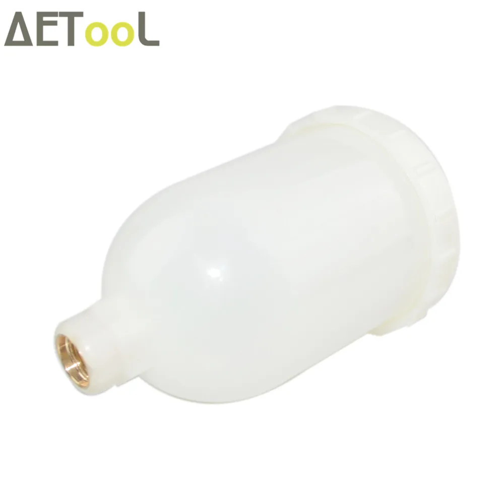 300ml AETool 125 мл/300 мл пластиковый горшок для краски H2000 R100 HVLP гравитационный ручной мини-распылитель для краски, чашка, горшок, аксессуары для пневматических инструментов - Цвет: 300ml