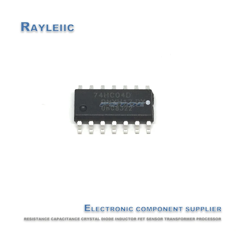 Новый шестисторонний инвертор 74HC04D SOP14 74HC04 SOP 14 SN74HC04DR SMD бесплатная