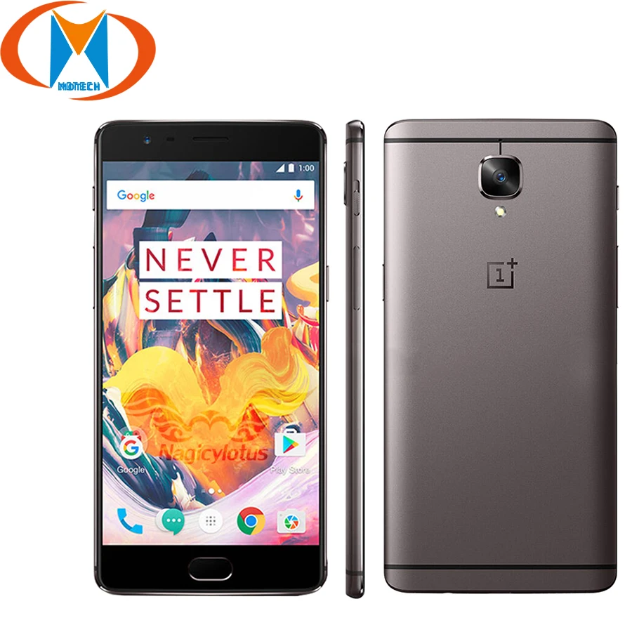 OnePlus 3T A3003 смартфон с 5 дюймовым дисплеем ОЗУ 6 ГБ ПЗУ 128 4G LTE|Смартфоны| |