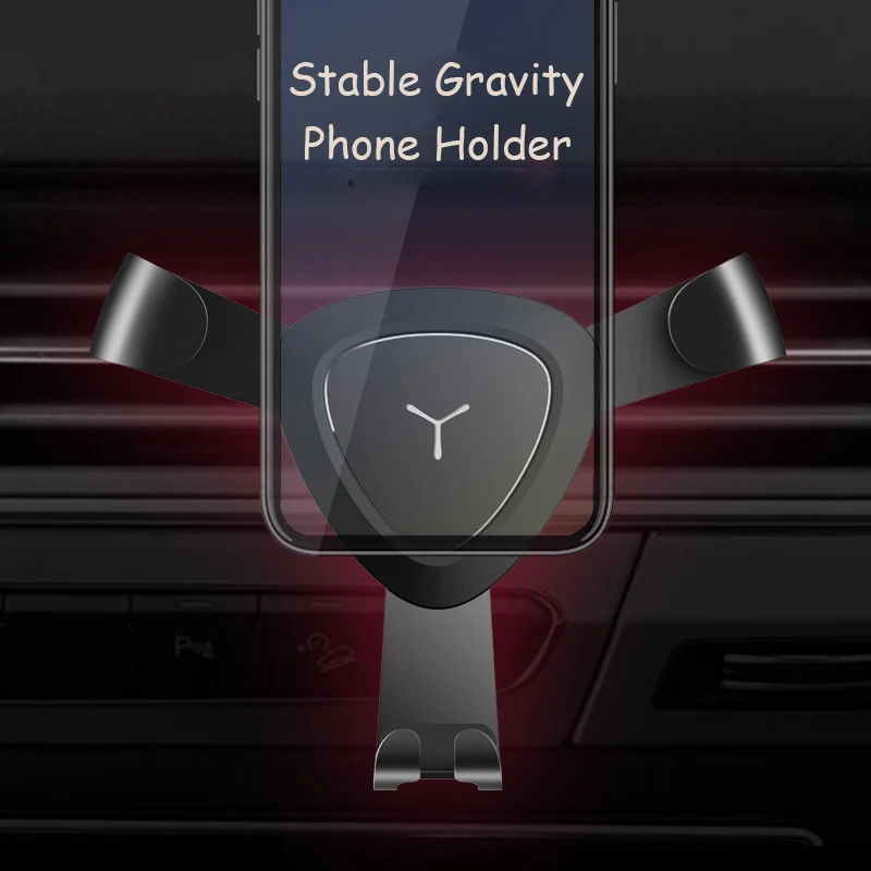 Гравитационный воздушный вентиляционный держатель сотового телефона для
