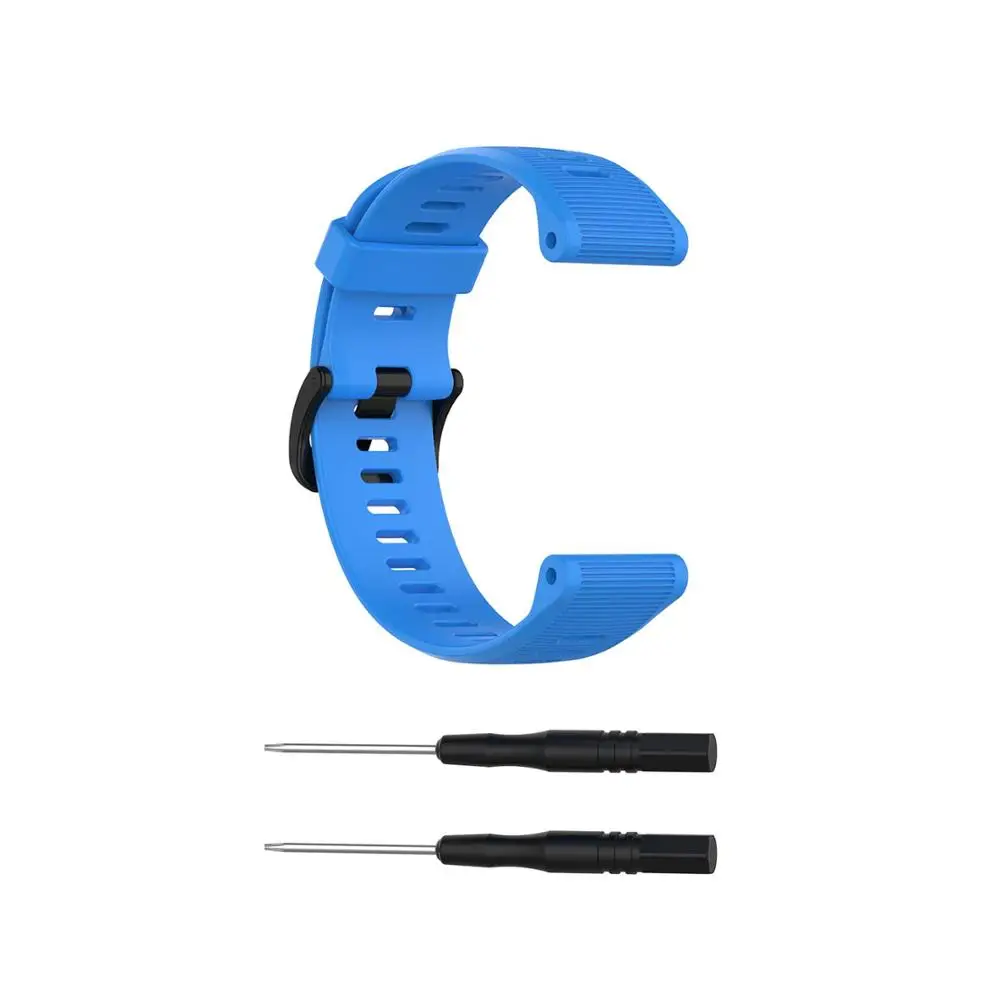 Blue FIFATA силиконовый ремешок для часов для Garmin Forerunner 945 935 Fienx5/Plus Quatix5 приближение S60 22 мм сменный Браслет аксессуары - Цвет: Blue