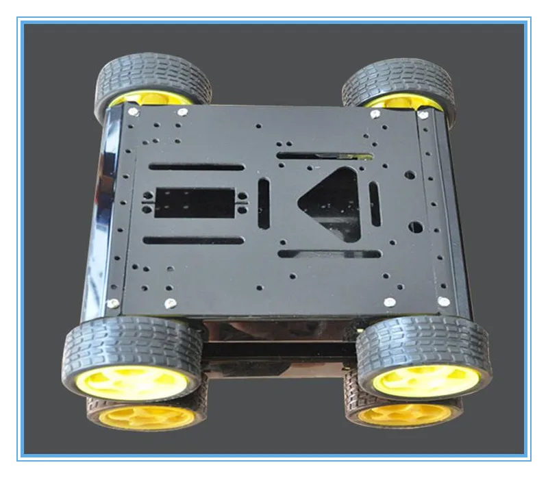 4WD Робот Салона Автомобиля Шасси Комплекты Автомобиль Платформы Для Raspberry Pi Arduino