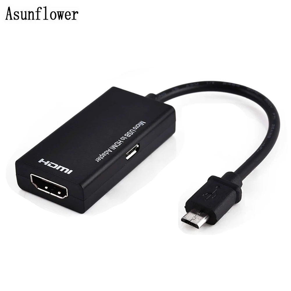 MHL Micro USB к HDMI 1080P HD конвертер Кабель-адаптер для HTC Sony SamSung Galaxy HDTV TV Высокоскоростной