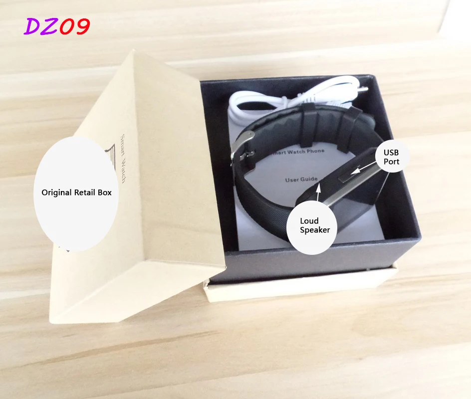 696 Hot Selling SmartWatch Bluetooth Smart Watch DZ09 For Apple/Samsung/Android/IOS Phone Wearable Mobile Syn SIM | Электроника