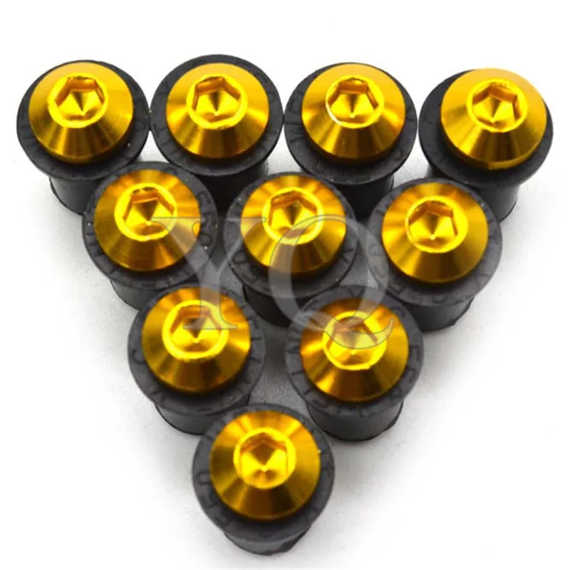 motorcycles parts Windshield Spike Bolts Screws M5 Nuts For 2006-2014 Yamaha FZ1 FZ6 Fazer FZ8 FZ6R XJ6 MT-07 MT-09 MT09 13 cn | Автомобили