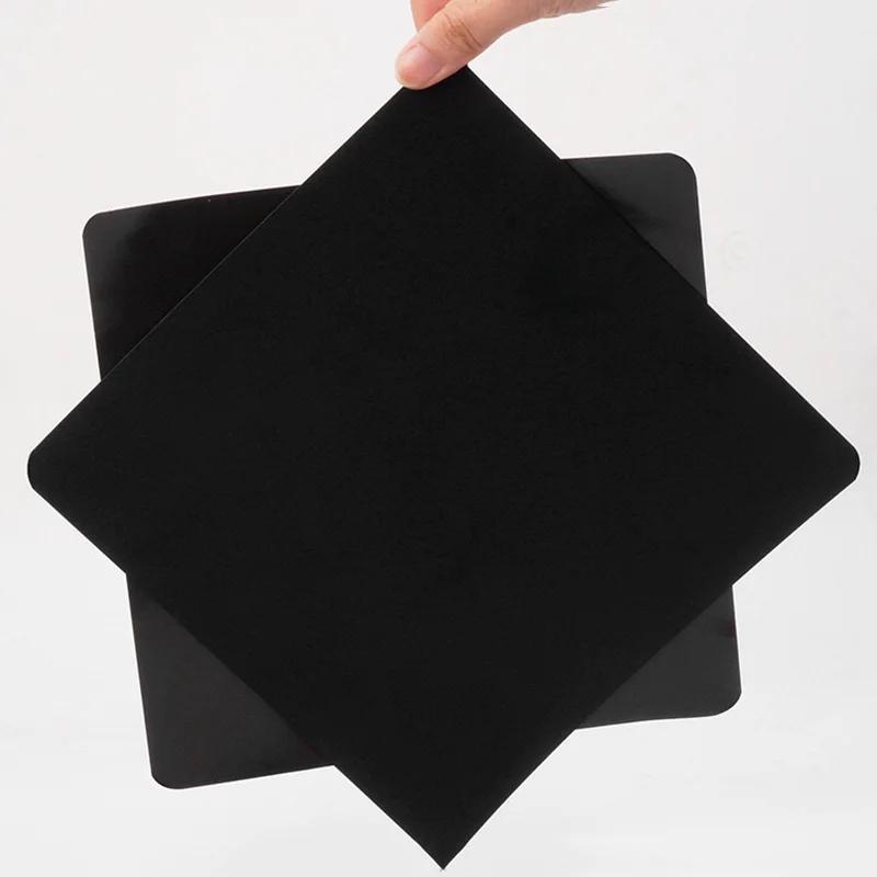 For ENDER-3 235x235mm Adhesive Print Bed Tape Sticker Surface Flex Plate black build tape Creality i3 3D Printer | Компьютеры и офис