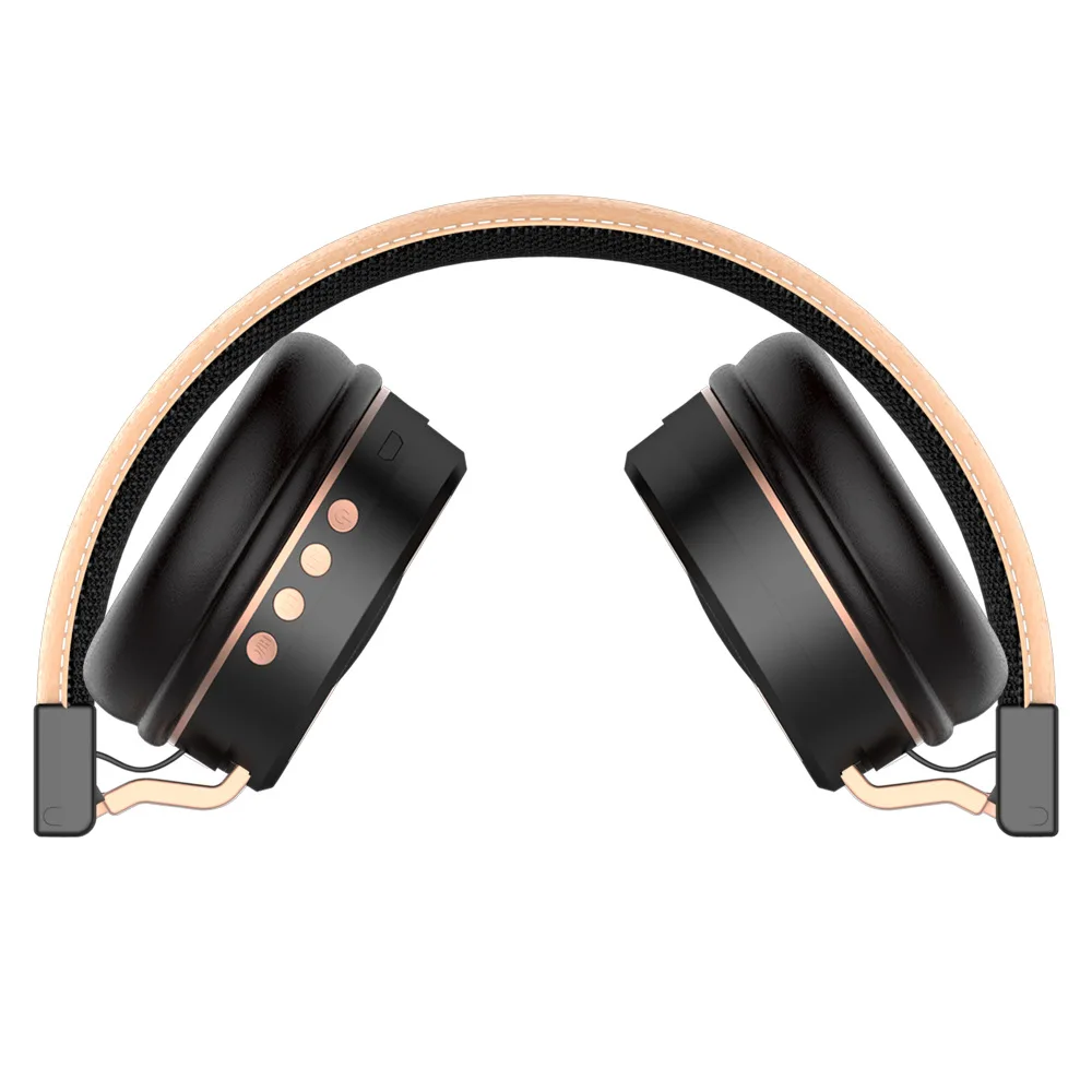 long standby time Handsfree call and built-in Mic Stereo Bluetooth Headphones Wireless &amp Wired Headset Support TF FM Radio |