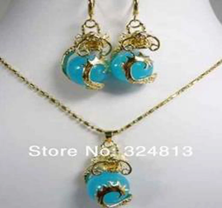 Новая женская Мода Очаровательная тибетская серебряная серьга с нефритовым