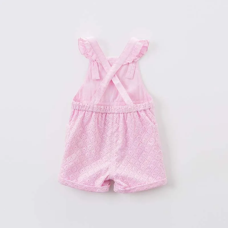 Dave bella/модные костюмы летние комбинезоны для маленьких девочек детская одежда