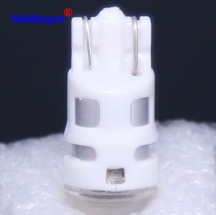 20X Высокое качество 12В автомобильная светодиодная лампа 194 W5W 1SMD T10 1 LED SMD 3030